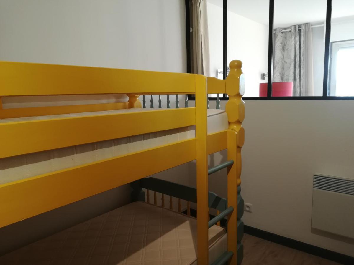 Appartement 1Ere Ligne Vue Port Avec Balcon, Piscine Agde Exterior foto